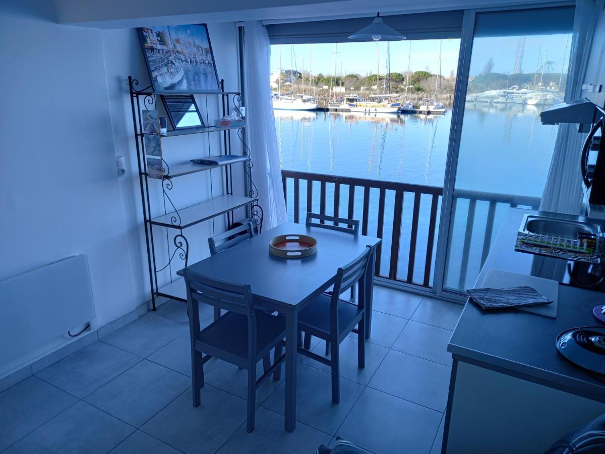 #T2, vue bateau et mer, wifi, 4 pers,piscine,tennis Agde Extérieur photo